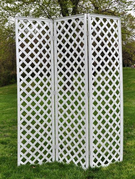 Lattice Photo Backdrop, Lattice Backdrop Ideas, Wedding Lattice, Lattice Backdrop, Lattice Ideas, Fall Fair, Lattice Screen, Green Bridal Showers, White Trellis