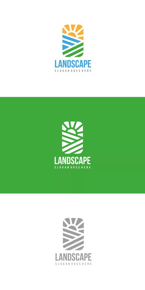 Landscaping Business Logo, Landscape Packaging Design, Landscaping Branding, Landscape Logos, Landscape Logo Design, Sustainability Logo, Environmental Logo, Environmental Logo Design, Agriculture Logo Design