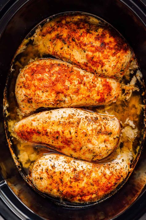 Crockpot Rotisserie Chicken Breast, Boneless Skinless Chicken Breast Crockpot Recipes, Chicken Breast In Crockpot Boneless, Cook Chicken Wings In Oven, Crockpot Chicken Recipes From Frozen, Boneless Chicken Breast Recipes Crockpot, Crock Pot Chicken Breasts, Chicken Breast In Crock Pot, Chicken Breast In Crockpot