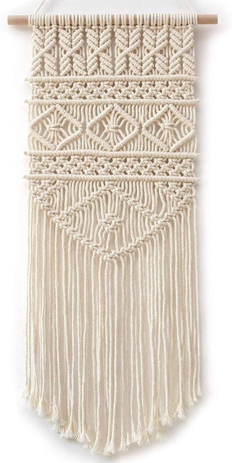 Fringe Throw Blanket, Minimalist Rugs, Woven Wall Art, Chic Bohemian, Faux Fur Throw Pillow, Macrame Patterns Tutorials, Diy Macrame, Boho Macrame, Wall Ornaments