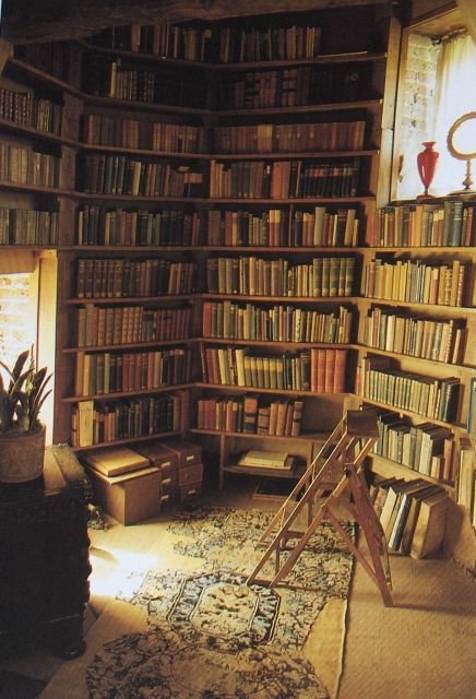 Tower Library, Vita Sackville West, Lots Of Books, Dream Library, Beautiful Library, Library Room, Old Library, Book Room, Personal Library