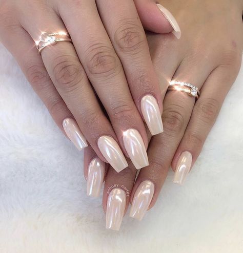 Easy Acrylic Nail Designs, Nail Designs Acrylic, Acrylic Nail Ideas, Milky Nails, Nail Art Ombre, Summer Acrylic Nails, Cute Nail Art, Beach Nails, Gel Nail Designs