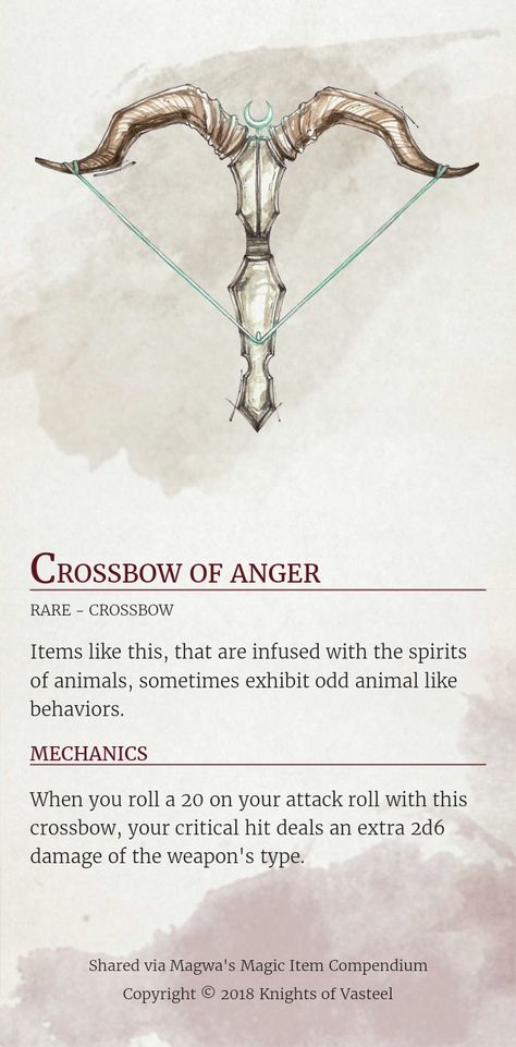 Flail Dnd, Crossbow Dnd, Dnd Magic Items Homebrew Bard, Dnd Homebrew Crossbow, Dnd 5e Magic Hand Crossbow, 5e Crossbow, Dnd Crossbow, Dnd 5e Magic Crossbow, Fantasy Crossbow