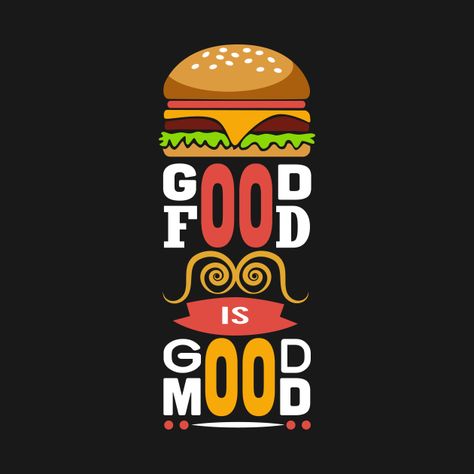 Good Food Good Mood Wallpaper, Diner 60s, Fast Food Pictures, Doner Food, Burger Quotes, Food Typography Design, Quotes Frame, Fast Food Restaurant Design, Momo Food