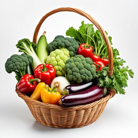 Fruits Basket Aesthetic, Fruits And Vegetables Basket, Basket Full Of Fruits, Veggie Basket, Farm Vegetables, Healthy Food Pictures, Class Door Decorations, Fruits And Vegetables Pictures, Fruit And Veg Shop