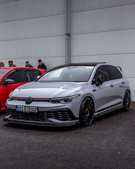 MK8 GTI CS 💪 🚗: @chalkgrey_clubsport #golfgti #golf8gti #golf8 #vwgolf #gti Gti Wheels, Golf 8 Gti, Golf 9, Tmax Yamaha, Vw Ideas, Golf 8, Stanced Cars, Polo Gti, Volkswagen Golf Gti