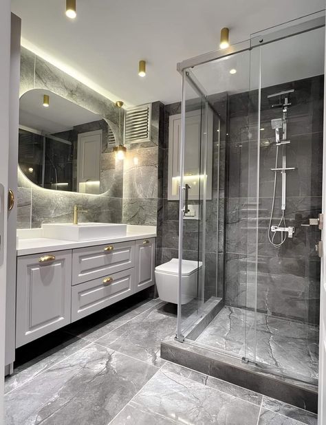 Classy Bathroom Ideas, Dizayn Home, Classy Bathroom, Toilet And Bathroom Design, Elegant Bathroom Design, Bathroom Decor Luxury, Washroom Design, Bathroom Design Decor, Elegant Bathroom