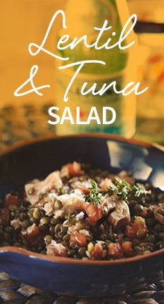 This delicious #recipe is a typical Tuscan #picnic dish. It can be made in advance, is healthy, and travels well! http://www.joyofkosher.com/recipes/lentil-and-tuna-salad/ Tuscan Picnic, Tuscan Salad, Lentil Salad Recipes, Cold Salads, Kosher Cooking, Protein Salad, Source Of Protein, Chicken Taco Soup, Savory Food