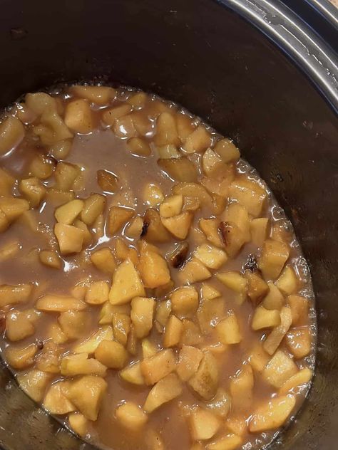 Best Slow Cooker Apple Pie Filling Recipe Crockpot Apple Pie Filling For Canning, Apple Pie Filling Recipes Crockpot, Crock Pot Apple Pie Filling, Apple Pie In Crockpot, Slow Cooker Apple Pie Filling, Apple Pie Filling Freezer Recipe, Crockpot Apple Pie Filling, Pioneer Woman Apple Pie, Crockpot Pie