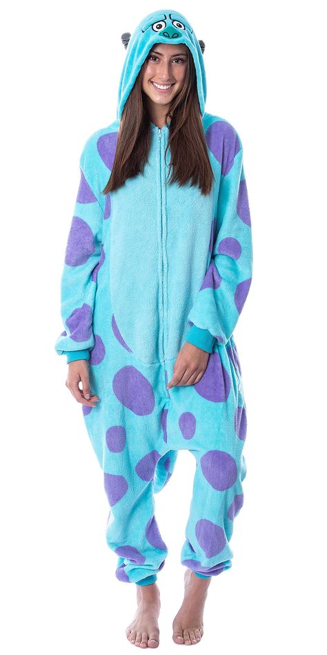 Sulley Costume, Sully Costume, Sleepwear For Men, Monsters Inc Characters, James P Sullivan, Disney Monsters Inc, Pajama For Men, Disney Monsters, Union Suit