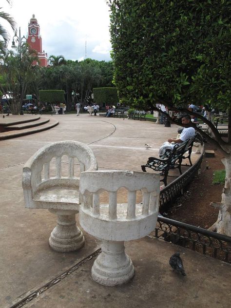 Conversation Chairs, Merida, Yucatan, Mexico Conversation Chairs, Merida Yucatan Mexico, Mexican Vacation, Merida Mexico, Mayan Riviera, Spanish Wedding, Yucatan Mexico, Yucatan Peninsula, Quintana Roo