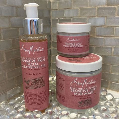 shea-moisture-peace-rose-oil Peace Rose, Types Of Skin, Luscious Hair, Sensitive Skin Care, Skin Cleanse, My Beauty, Rose Oil, Daily Skin Care, Shea Moisture Products