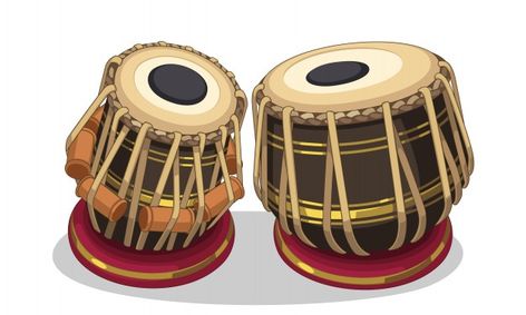 Carnatic Music Wallpaper, Instrument Illustration, Indian Instruments, Hindustani Classical Music, Indian Musical Instruments, Musical Instruments Drawing, Wedding Symbols, Shivaji Maharaj Hd Wallpaper, Indian Illustration