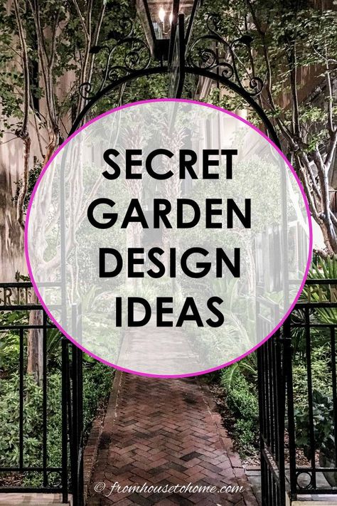 Secret Garden Design, Secret Garden Ideas, Magical Backyard, Secret Garden Door, Garden Escape, Charleston Gardens, Relaxing Backyard, Backyard Shade, Backyard Plan