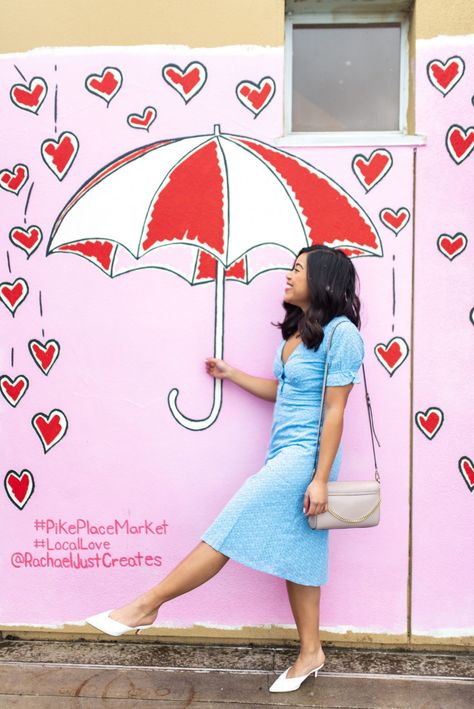 Retail Selfie Wall Ideas, Valentine’s Day Event Ideas, Instagram Wall Ideas, Interactive Murals, Seattle Instagram, Instagramable Places, Seni Mural, Selfie Wall, Instagram Wall