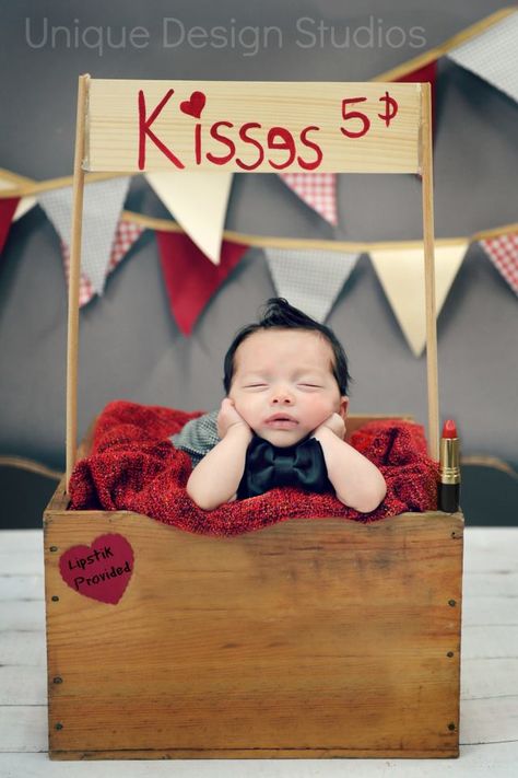 Newborn Photography Valentines Day, Newborn Valentine Pictures, Baby Holiday Pictures, Valentines Baby Photos, Valentine Pictures, Baby Holiday Photos, Diy Newborn Photography, Newborn Ideas, Valentines Baby