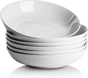 10 Strawberry Street Simply White 36 Oz Pasta/Dinner Bowl, Set of 6 Dinner Pasta, Dinner Bowl, 10 Strawberry Street, Individual Salads, Soup Pasta, Pasta Salads, Dinner Bowls, Simply White, Pasta Bowls