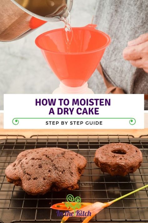 How To Make Cake More Moist, How To Moisten A Dry Cake, Cake Tricks, Dry Cakes, Cooking Knowledge, Big Birthday Cake, Dried Raisins, Dry Cake, Raisin Cake