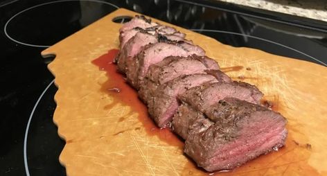 Deer Loin Recipes, Venison Loin Recipes, Venison Loin, Grilled Venison, Venison Backstrap Recipes, Backstrap Recipes, Fish To Eat, Quail Recipes, Venison Backstrap