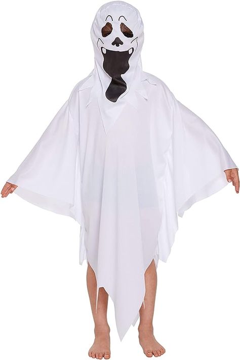 White Ghost Costume, Easy Ghost Costume, Spirit Costume, Family Dress, Halloween Infantil, Ghost Halloween Costume, Coat Check, Spooky Costumes, Ghost Costume