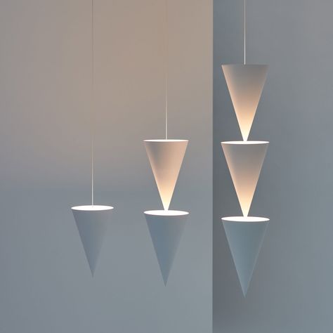 Ten of the most impressive new lighting designs from Euroluce Geometric Still Life, Library Living Room, Wall Exhaust Fan, Michael Anastassiades, Recessed Downlights, Recessed Ceiling, Deck Lighting, Tube Light, Light Display