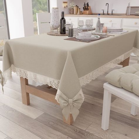 Shabby Chic Tablecloth, Style Shabby Chic, Shabby Chic Style, Elegant Table, Table Covers, No Frills, Timeless Elegance, Table Cloth, Shabby Chic