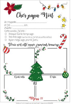 Lettre au Papa Noël {DIY - free printable} French Christmas Songs, Garden Labels, Christmas World, French Christmas, Noel Diy, Xmas Deco, Craft Day, Art N Craft, Tattoos For Kids