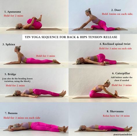 This calming yin yoga sequence is specificaly done for releasing tension from the spine & back muscles and to open the hips. A lovey practice to do for this full moon or in the evenings to relax. #yoga #yinyoga #yogasequence #yogainspiration #yogaposes #yogalife #yogalife Yin Yoga Hip Openers, Yin Yoga Hips, Yin Yoga Class Sequence, Yin Yoga Sequence Hip Openers, Yin Yoga Full Moon Sequence, Evening Yin Yoga Sequence, Full Moon Restorative Yoga, Full Moon Yin Yoga Sequence, Yin Sequence Yoga