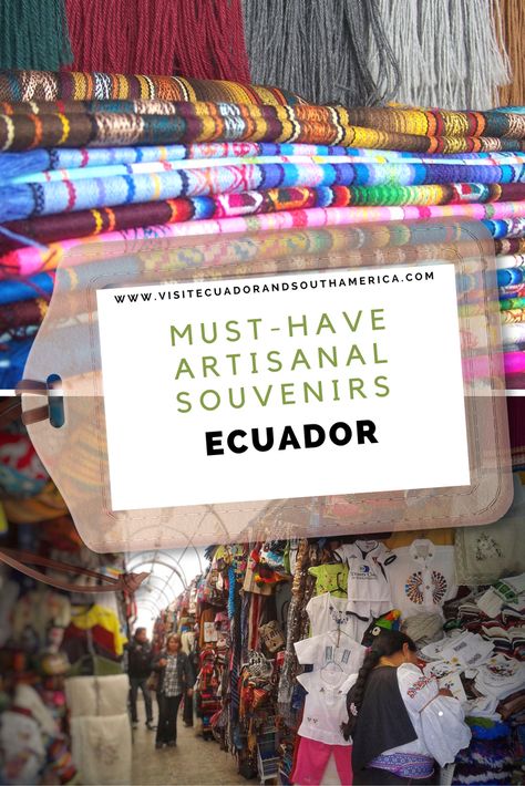 Wondering what the best souvenirs to bring to your family and friends, in order to share with them a bit of Ecuadorian culture. Ecuadorian Culture, Galapagos Cruise, Travel Brazil, Travel Peru, Best Souvenirs, Cuenca Ecuador, Ecuador Travel, Photos Travel, Brazil Travel