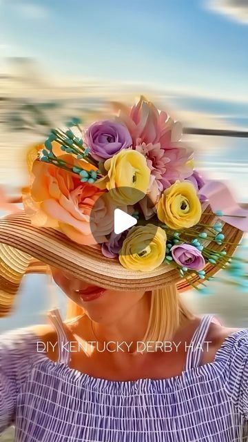 Shannon Nelson | TheShannyKate on Instagram: "DIY Kentucky Derby Hat Tutorial - Be Unique at your Derby Party!

🌸Comment SHOP and I'll send you a DM with the supplies I used. 
Are you attending a Kentucky Derby party this year on May 4th? If so, I have a fun DIY for you that's sure to make you the standout of the party. And best of all, this hat was simple and inexpensive to create.  Like & Follow for more design inspo, organizational ideas, unique finds, tips and tricks DIYs. 
#tipsandtricks #diy #diyfashion #kentuckyderby #fyp #viral @kentuckyderby #kentuckyderbyhats #kentuckyderbyparty #reelitfeelit #instagood #styleinspiration #derby

https://liketk.it/4DtkB" Hats Diy Ideas, Kentucky Derby Hats Diy Ideas, Diy Kentucky Derby Hat, Derby Hats Diy Ideas, Kentucky Derby Hats Diy, Derby Hats Diy, Organizational Ideas, May 4th, Hat Tutorial