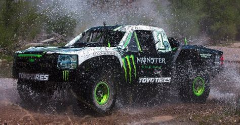 Monster Energy Ballistic B.J. Baldwin at Silver State 300 Race Baja Trucks, Baja Truck, Baja Bug, Formula Drift, Trophy Truck, Modern Desert, Dirt Racing, Paris Dakar, Jacked Up Trucks