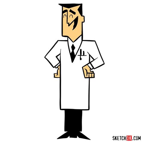 How to draw Professor Utonium, a secondary character in the Cartoon Network Powerpuff Girls animated series. The Professor Powerpuff, How To Draw Cartoon Network Characters, Professor X Powerpuff, Professor Powerpuff, Powerpuff Professor, Powerpuff Characters, Powerpuff Girls Mayor, Powerpuff Girls Professor, Profesor Utonium