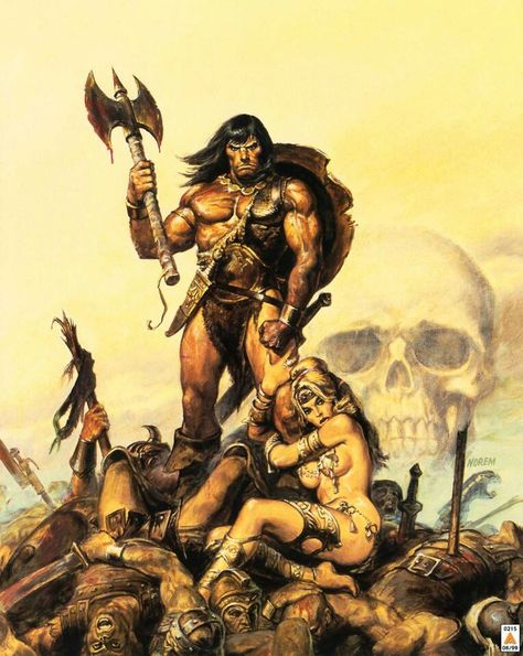 Earl Norem Conan Conan The Barbarian Comic, Conan O Barbaro, Conan The Destroyer, Robert E Howard, Conan Comics, John Buscema, Savage Worlds, Heroic Fantasy, Conan The Barbarian