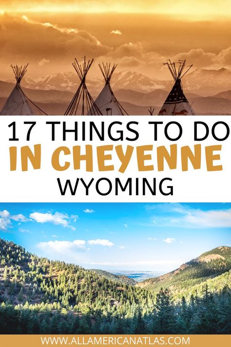 Check out these amazing things to do in Cheyenne, Wyoming, including what to do in Cheyenne with kids, things to do in Cheynne for families, where to eat in Cheyenne, the best restaurants in Cheyenne, and every Cheyenne, Wyoming travel tip you'll ever need! Places To Visit In Wyoming, Cheyenne Wyoming Things To Do, What To Do In Wyoming, Things To Do In Cheyenne Wyoming, Wyoming Cheyenne, Visit Wyoming, Wyoming Travel Road Trips, Travel Wyoming, American Roadtrip