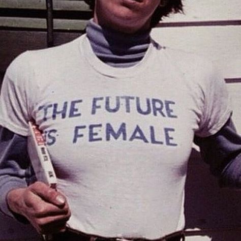 The Future Is Female, Future Is Female, International Women’s Day, Slogan Tee, Woman’s Day, The Words, The Future, A Woman, Vintage Outfits