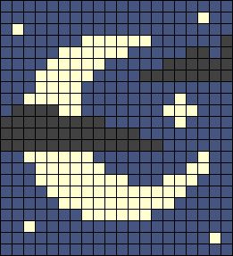 Alpha pattern #122150 variation #276043 | BraceletBook Crochet Tapestry Granny Squares, Tapestry Design Pattern, Easy Pixel Art Crochet, Pixel Art Symbols, Grids For Crochet, Tapestry Pixel Art, Mini Crochet Tapestry, Star Pixel Grid, Alpha Pattern 32x32