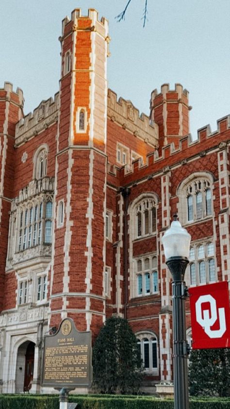 Oklahoma University Aesthetic, University Of Oklahoma Aesthetic, Ou Aesthetic, Ou College, Ou Wallpaper, Tennessee College, Oklahoma University, Norman Oklahoma, Dream Collage