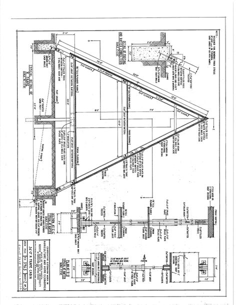 A Frame Floor Plans, Blueprint Construction, Frame House Plans, A Frame Cabin Plans, Triangle House, A Frame Cabins, Frame Layout, Build A Playhouse, Plans Architecture