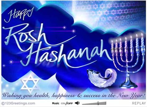 carta Hebrew Greetings, Rosh Hashanah Greetings, Yom Teruah, Happy Rosh Hashanah, Rosh Hashanah Cards, Biblical Names, Jewish New Year, High Holidays, Rosh Hashana