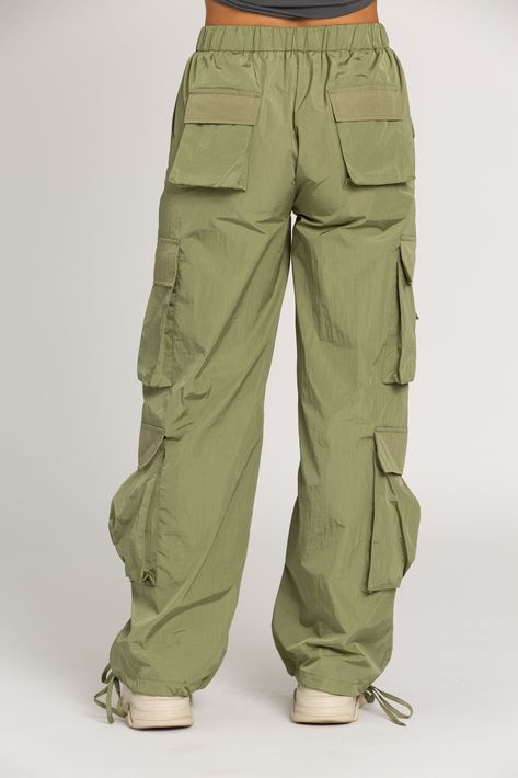 Olive green pants men