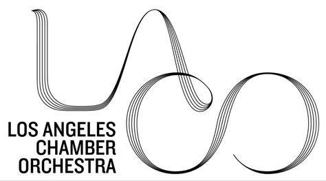 Los Angeles Chamber Orchestra Orchestra Logo, Developer Logo, Invert Colors, Logo And Identity, Corporate Style, Chamber Of Secrets, Old Logo, Logo Line, Brand Book