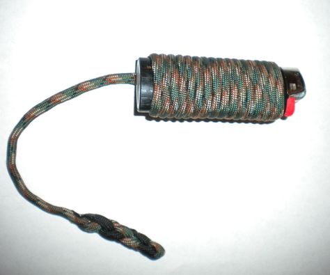 Easy Paracord Projects Lighter Wrap, Monkey Knot, Lighter Leash, Paracord Diy, Paracord Tutorial, 550 Cord, Survival Items, Paracord Knots, Paracord Beads