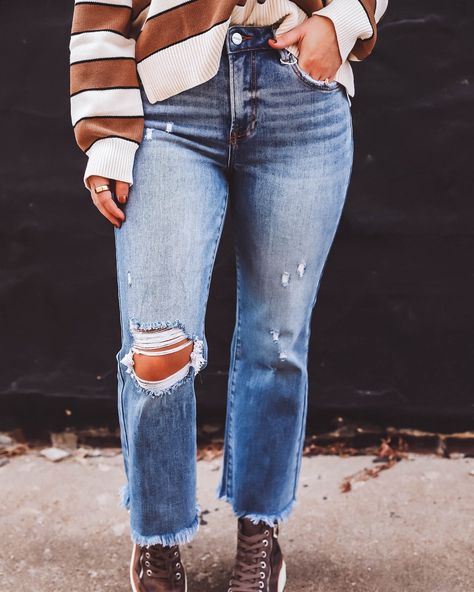 A little sneak peek of what is dropping tomorrow morning in our Denim Drop! // 9am cannot come soon enough!! 🖤👏 https://shopikt.com/collections/new-arrivals-1 Crop Flare, Come Soon, Trendy Jeans, Denim Collection, Polo Sweater, Cropped Flares, Denim Flares, Vest Jacket, Sneaker Boots