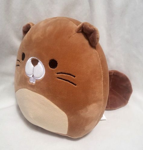 Squishmallows 8" Chip The Brown Beaver Plush Stuffed Animal Kellytoy Capybara Squishmallow, Chip The Beaver Squishmallow, Squishmallows Squirrel, Brown Cow Squishmallow, Bigfoot Squishmallow, Beaver Stuffed Animal, Boutique Stores, Selling On Ebay, Ebay Store