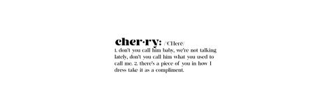 Cherry Crush Header, Cherry Crush Banner, Cherry Header, Cherry Banner, Cherry Harry Styles, Harry Styles Cherry, White Header, Cherry Girl, Cherry Crush