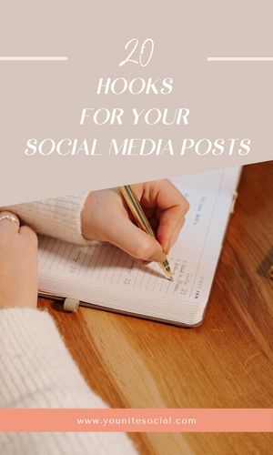 Hook your audience with these. Writing Hooks, Social Media Marketing Instagram, Social Media Services, Business Video, Book Marketing, Blog Social Media, Long Day, Stop It, Facebook Posts