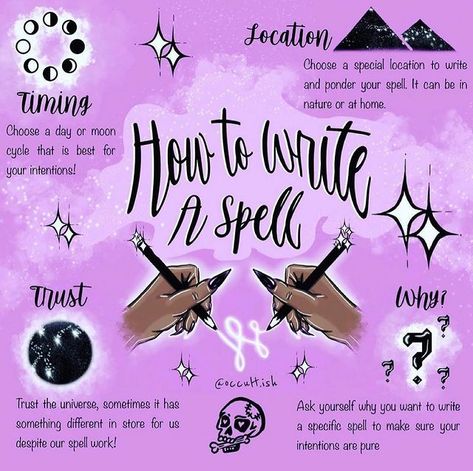 Witchcraft Community on Instagram: “🔮 How do you write your spells? ��🔮 . When I am doing spell work I almost always take a moment to gather my materials, grab a blank piece of…” Witch, Stars, On Instagram, Instagram