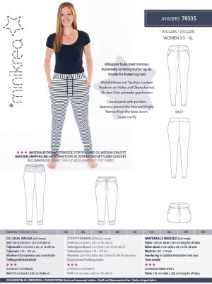 Women Arkiv | Minikrea Jeans Refashion, Thai Fisherman Pants, Yoga Trousers, Fisherman Pants, Gingham Jacket, Capri Trousers, Paper Sewing Patterns, Joggers Womens, Pants Pattern