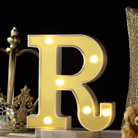 Lighted Marquee Letters, Light Up Letters, Marquee Lights, Marquee Sign, Light Letters, Marquee Letters, Coffee Shop Decor, White Led Lights, Gold Light