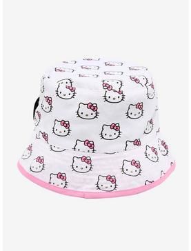 Hello Kitty Bow Bucket Hat, Hello Kitty Bucket Hat, Sanrio Style, Cute Bucket Hat, Hello Kitty Decorations, Y2k Hat, Kawaii Hat, Hello Kitty Merchandise, Hello Kitty Bow, Kitty Items